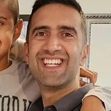 Portrait of Amit, Azad's dad