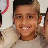 Portrait of Azad, the 11-year-old founder